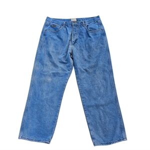 C.E. Schmidt Workwear Jeans Mens Size 38 x 30 Blue Denim Straight 100% Cotton